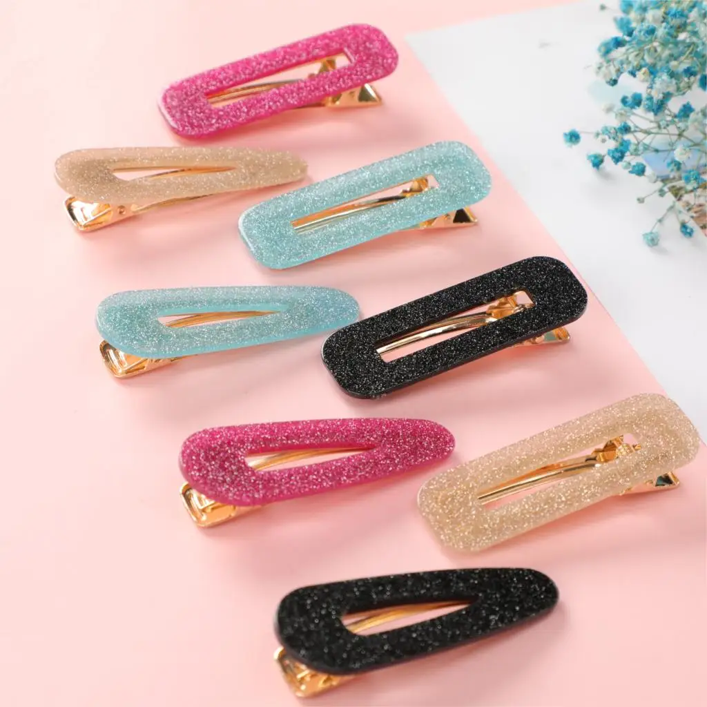 2019 New Women Girls Glitter Square Waterdrop Shape Acrylic Hair Clips Barrettes Cute Headband Hairpins Fashion Hair Accessories
2019 New Women Girls Glitter Square Waterdrop Shape Acrylic Hair Clips Barrettes Cute Headband Hairpins Fashion Hair Accessories