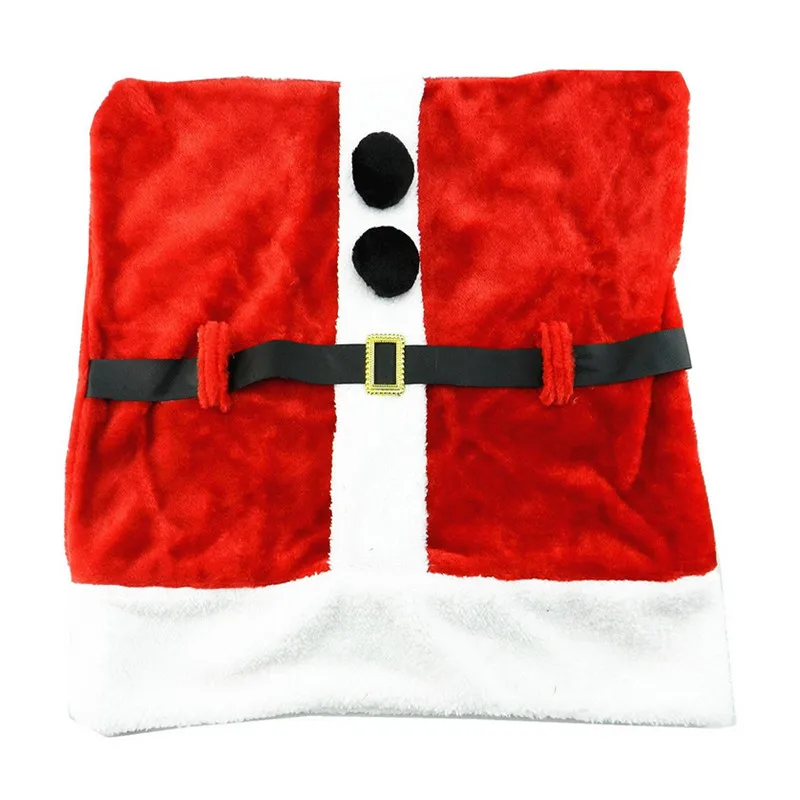 Wholesale 100Pcs/lot Santa Claus Ornament Belt Buckle Chair Covers Christmas Party Decoration For House Restaurant Chairs Cover
Wholesale 100Pcs/lot Santa Claus Ornament Belt Buckle Chair Covers Christmas Party Decoration For House Restaurant Chairs Cover