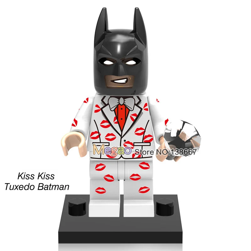 Single sale Super Heroe Kiss Kiss Tuxedo Batman XH403 Mini Dolls Batman Movies Building Bricks Blocks Toys For Children
Single sale Super Heroe Kiss Kiss Tuxedo Batman XH403 Mini Dolls Batman Movies Building Bricks Blocks Toys For Children