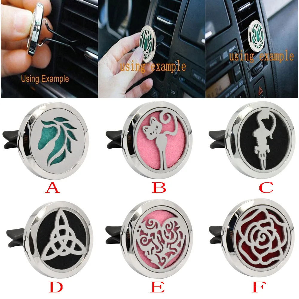 1 * stainless steel perfume clip Stainless Car Air Auto Vent Freshener Essential Oil Diffuser Gift Locket Decor car #7
1 * stainless steel perfume clip Stainless Car Air Auto Vent Freshener Essential Oil Diffuser Gift Locket Decor car #7
