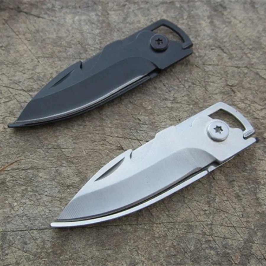 Outdoor Travel Camping Survival Tool Kits, Small Portable Folding Pocket Knife, Key Chain Knife ,EDC Tool,Silver and Black
Outdoor Travel Camping Survival Tool Kits, Small Portable Folding Pocket Knife, Key Chain Knife ,EDC Tool,Silver and Black