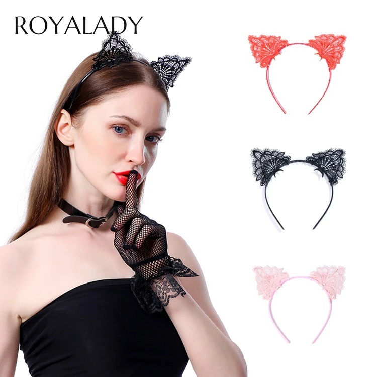 Sexy Lace Cat Ear Headband For Women Girl Lady Black Red Lovely Hairband Hair Hoop Hair Accessories Jewelry Gift
Sexy Lace Cat Ear Headband For Women Girl Lady Black Red Lovely Hairband Hair Hoop Hair Accessories Jewelry Gift