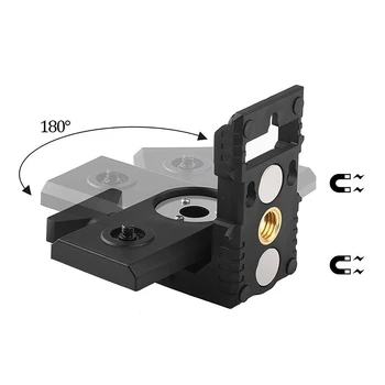 1/4 "Door Level Laser Leveling Super Strong Iron Magnet Adsorption Bracket for Leisure/Huepar/Hilti Levels Laser 180°Rotating
1/4 "Door Level Laser Leveling Super Strong Iron Magnet Adsorption Bracket for Leisure/Huepar/Hilti Levels Laser 180°Rotating