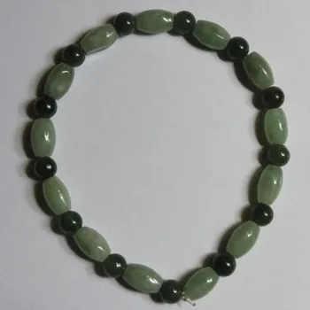 FENGASHOUW 100% natural untreated popular green bead bracelet men and women fashion accessories
FENGASHOUW 100% natural untreated popular green bead bracelet men and women fashion accessories