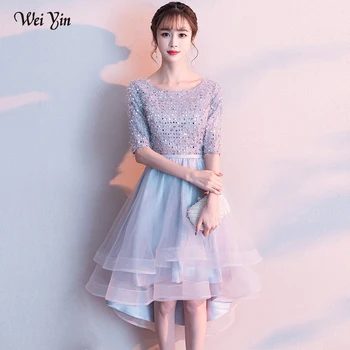 wei yin 2019 New Arrival Silver Gray O Neck Flowers Lace Up Back Evening Dress Robe De Soiree Prom Dress Vesta De Festa WY1709
wei yin 2019 New Arrival Silver Gray O Neck Flowers Lace Up Back Evening Dress Robe De Soiree Prom Dress Vesta De Festa WY1709