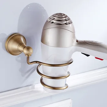 AUSWIND European Style Antique Copper Bathroom Hair Dryer Holder Brushed Wall Mounted Rack Shelf Bathroom Accessories Ym10
AUSWIND European Style Antique Copper Bathroom Hair Dryer Holder Brushed Wall Mounted Rack Shelf Bathroom Accessories Ym10