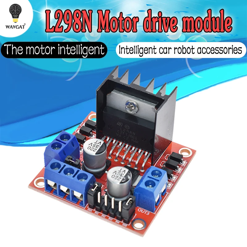 1PCS New Dual H Bridge DC Stepper Motor Drive Controller Board Module L298N Free Shipping TK0450
1PCS New Dual H Bridge DC Stepper Motor Drive Controller Board Module L298N Free Shipping TK0450