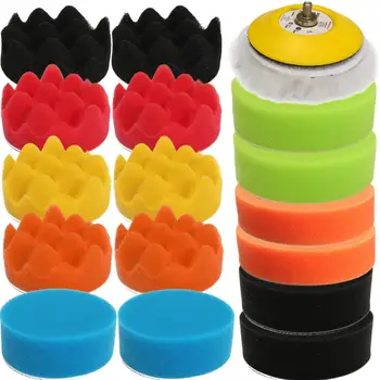 New 17Pcs 80mm High Gross Polishing For Buff Pad Kit For Car Polisher 3inch Polishing Pads
New 17Pcs 80mm High Gross Polishing For Buff Pad Kit For Car Polisher 3inch Polishing Pads
