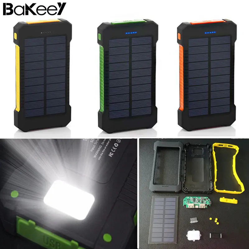 High Quality Bakeey F5 10000mAh Solar Panel LED Dual USB Ports DIY Power Bank Case Battery Charger Kits Box
High Quality Bakeey F5 10000mAh Solar Panel LED Dual USB Ports DIY Power Bank Case Battery Charger Kits Box