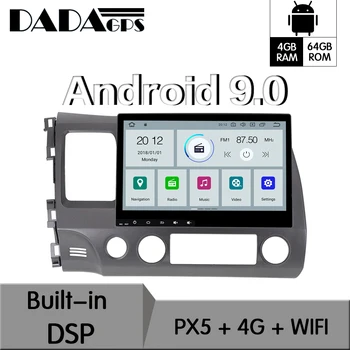 Android 9.0 4 64GB Built-in DSP Car No DVD Player multimedia Radio For honda Left driving CIVIC 2006-2011 GPS Navigation Radio
Android 9.0 4 64GB Built-in DSP Car No DVD Player multimedia Radio For honda Left driving CIVIC 2006-2011 GPS Navigation Radio