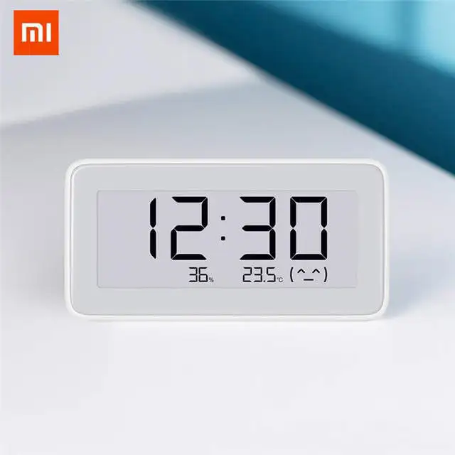 Xiaomi Mijia BT4.0 Wireless Smart Electric Digital clock Indoor&Outdoor Hygrometer Thermometer LCD Temperature Measuring Tools
Xiaomi Mijia BT4.0 Wireless Smart Electric Digital clock Indoor&Outdoor Hygrometer Thermometer LCD Temperature Measuring Tools