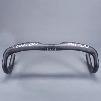 TOMTOU Road Bike Carbon Fiber Bent Handlebar 250g 3K Matte Black Width 400/420/440mm Stem Clamp 31.8mm Bicycle Parts - T42U63
TOMTOU Road Bike Carbon Fiber Bent Handlebar 250g 3K Matte Black Width 400/420/440mm Stem Clamp 31.8mm Bicycle Parts - T42U63