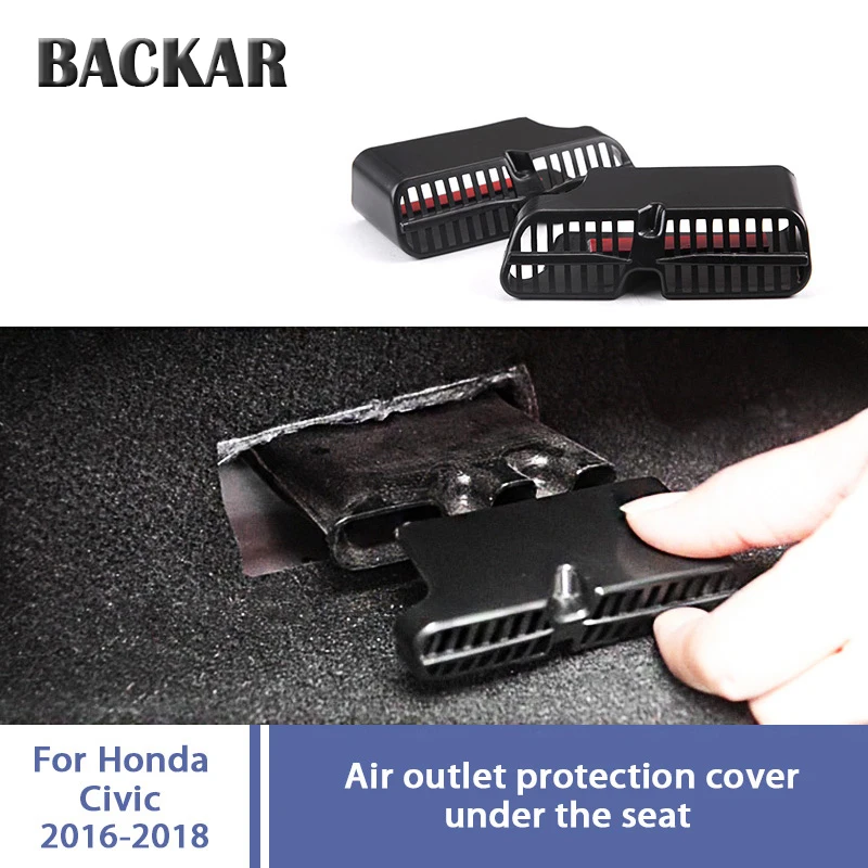Backar 2pcs For New Honda Civic 2018 2017 2016 Civic 2017 Car Seat Air Conditioner Air Outlet Protective Cover Car Accessories
Backar 2pcs For New Honda Civic 2018 2017 2016 Civic 2017 Car Seat Air Conditioner Air Outlet Protective Cover Car Accessories