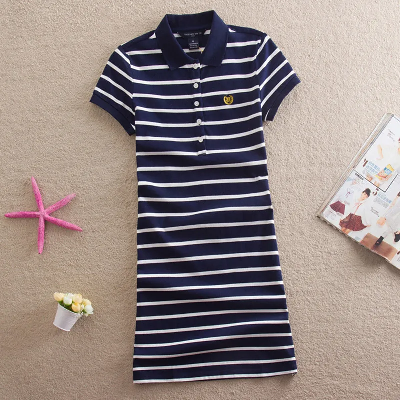 Embroidery Striped Polo 2019 Print Party Casual Dresses De Festa T Shirt Femme Summer Sexy Club Evening Robe Women Ete Vestidos
Embroidery Striped Polo 2019 Print Party Casual Dresses De Festa T Shirt Femme Summer Sexy Club Evening Robe Women Ete Vestidos