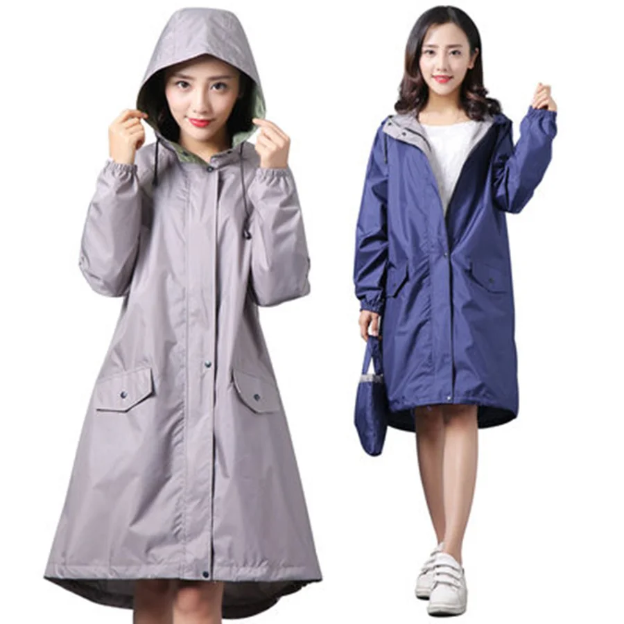 Long Thin Raincoat Breathable Women Ponchos Suit Jackets Waterproof Female Pullover Women's Rain Coat Women Rainwear 60YY024
Long Thin Raincoat Breathable Women Ponchos Suit Jackets Waterproof Female Pullover Women's Rain Coat Women Rainwear 60YY024