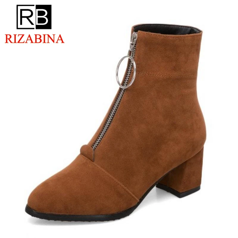 RizaBina Size 34-43 High Heel Woman Boots Fur Winter Shoes Woman Shoes Ankle Women Mature Elegant Short Boots Female Footwear
RizaBina Size 34-43 High Heel Woman Boots Fur Winter Shoes Woman Shoes Ankle Women Mature Elegant Short Boots Female Footwear