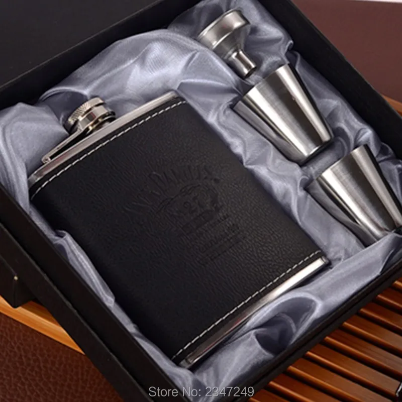 7oz Hip Flask Set Stainless Steel Hip Flask With Funnel Drinking Cup Portable Hip Flask for Whiskey Liquor Wine
7oz Hip Flask Set Stainless Steel Hip Flask With Funnel Drinking Cup Portable Hip Flask for Whiskey Liquor Wine