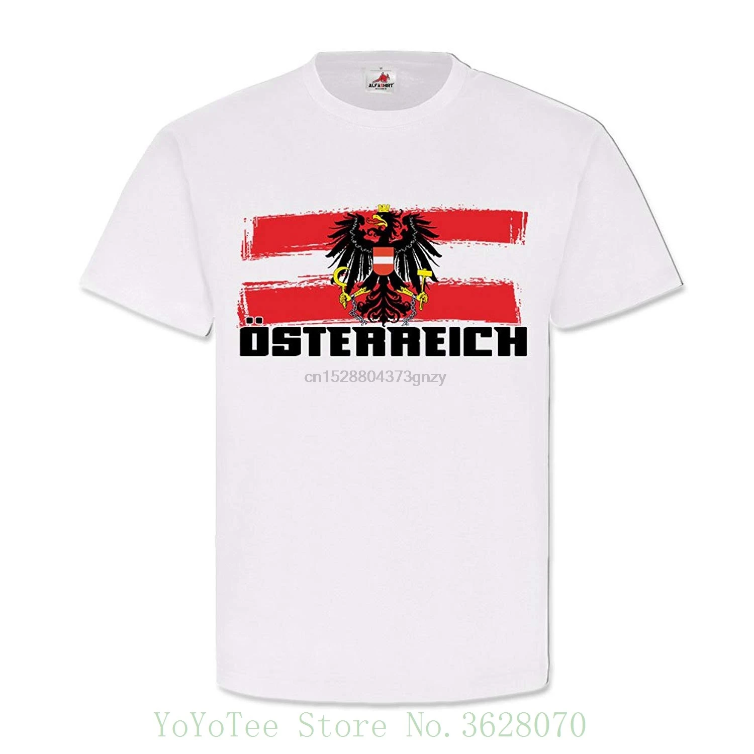 Austria Flag Logo Homeland Coat Of Arms Eagle Alpine 10873 T-shirt Sleeves Boy Cotton Men T-shirt
Austria Flag Logo Homeland Coat Of Arms Eagle Alpine 10873 T-shirt Sleeves Boy Cotton Men T-shirt