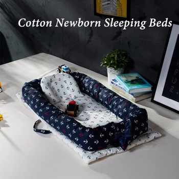 Foldable Baby Bed Linen Cotton Newborn Sleeping Play Mat Travel Bed with Pillow Bionic bed Newborn sleep Baby Infant Travel Bed
Foldable Baby Bed Linen Cotton Newborn Sleeping Play Mat Travel Bed with Pillow Bionic bed Newborn sleep Baby Infant Travel Bed