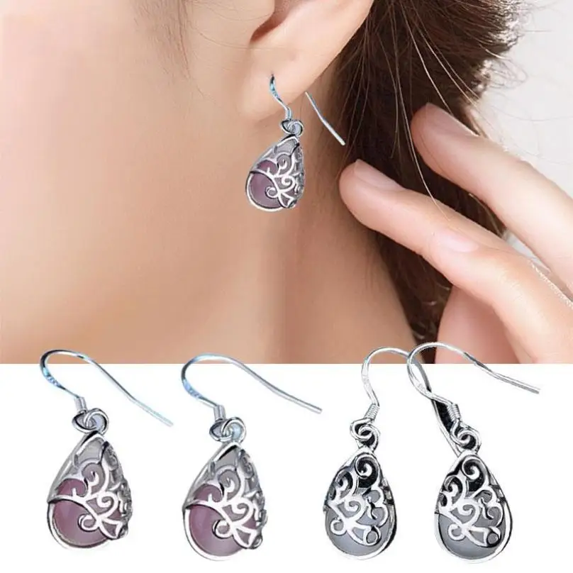 Wedding Jewelry Earrings Cat's Eye Style Fashion Love Wishing Pool Wedding Earrings Popular Ornaments Jewelry Oorbellen Brincos
Wedding Jewelry Earrings Cat's Eye Style Fashion Love Wishing Pool Wedding Earrings Popular Ornaments Jewelry Oorbellen Brincos