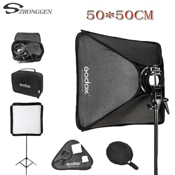 Godox Flash Softbox Kit 50x50cm + S type Bracket Mount Kit for Flash Speedlite Studio Shooting
Godox Flash Softbox Kit 50x50cm + S type Bracket Mount Kit for Flash Speedlite Studio Shooting