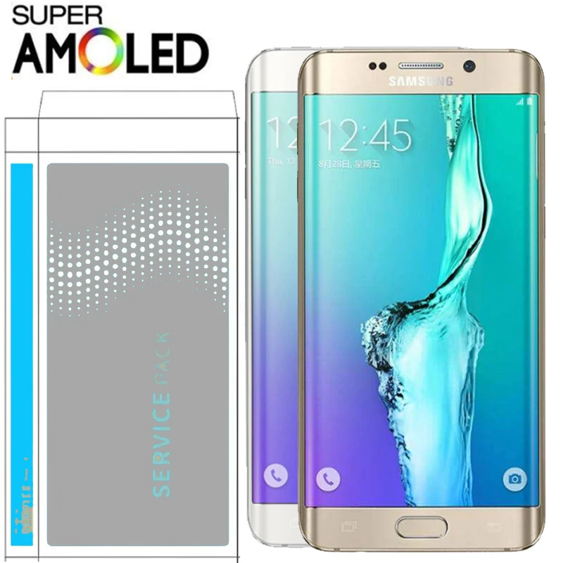ORIGINAL 5.7'' Display with Burn Shadow Ghost image LCD with frame for SAMSUNG s6 edge plus G928 G928F Touch Screen Digitizer
ORIGINAL 5.7'' Display with Burn Shadow Ghost image LCD with frame for SAMSUNG s6 edge plus G928 G928F Touch Screen Digitizer