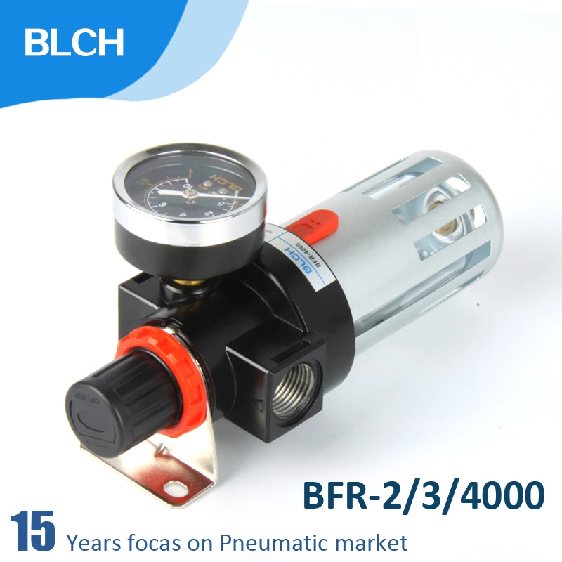 Пневматический клапан регулирования давления BLCH серии BFR2000, воздушный компрессор, Регулятор Фильтра BFR-3000, масляно-Водный сепаратор
Пневматический клапан регулирования давления BLCH серии BFR2000, воздушный компрессор, Регулятор Фильтра BFR-3000, масляно-Водный сепаратор