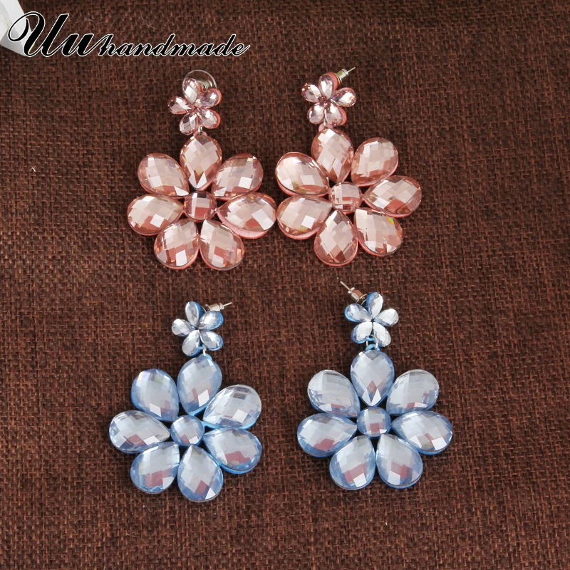 Earring Brincos Flower Crystal Earrings for Women Brinco Long Earings Pendientes Oorbellen earing punk fashion jewelry 2018 New
Earring Brincos Flower Crystal Earrings for Women Brinco Long Earings Pendientes Oorbellen earing punk fashion jewelry 2018 New