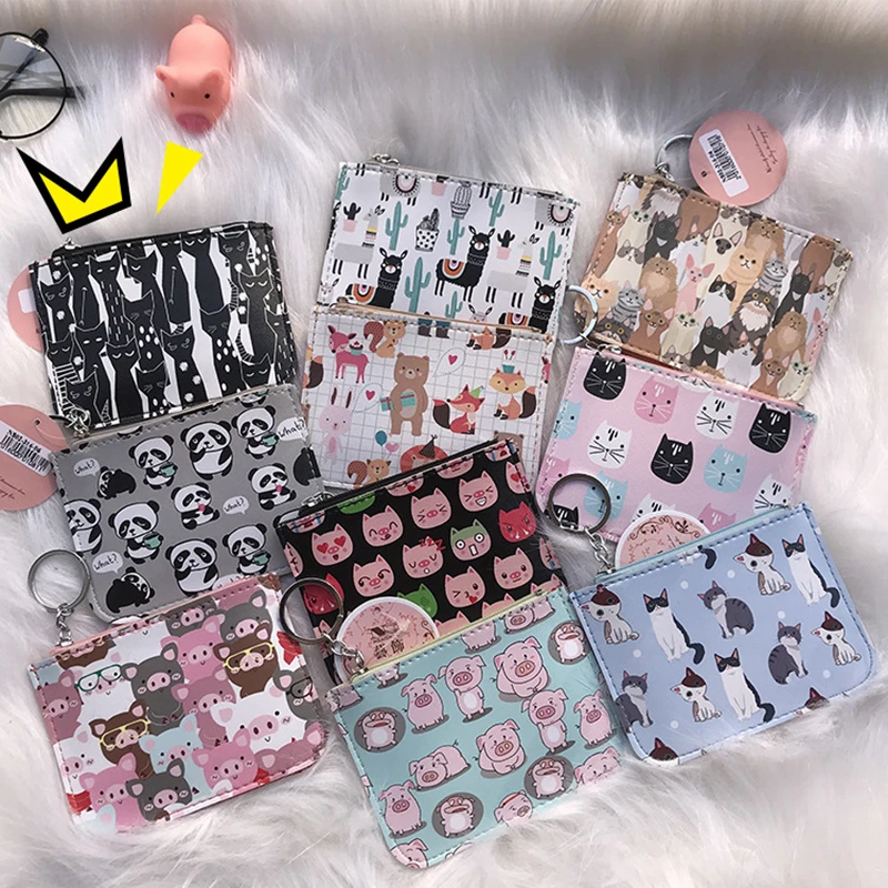 Cartoon Animal Cat Alpaca Coin Bag Purses Women Zipper PU Leather Children Mini Holder Simple Change Girls Storage Money Pouch
Cartoon Animal Cat Alpaca Coin Bag Purses Women Zipper PU Leather Children Mini Holder Simple Change Girls Storage Money Pouch