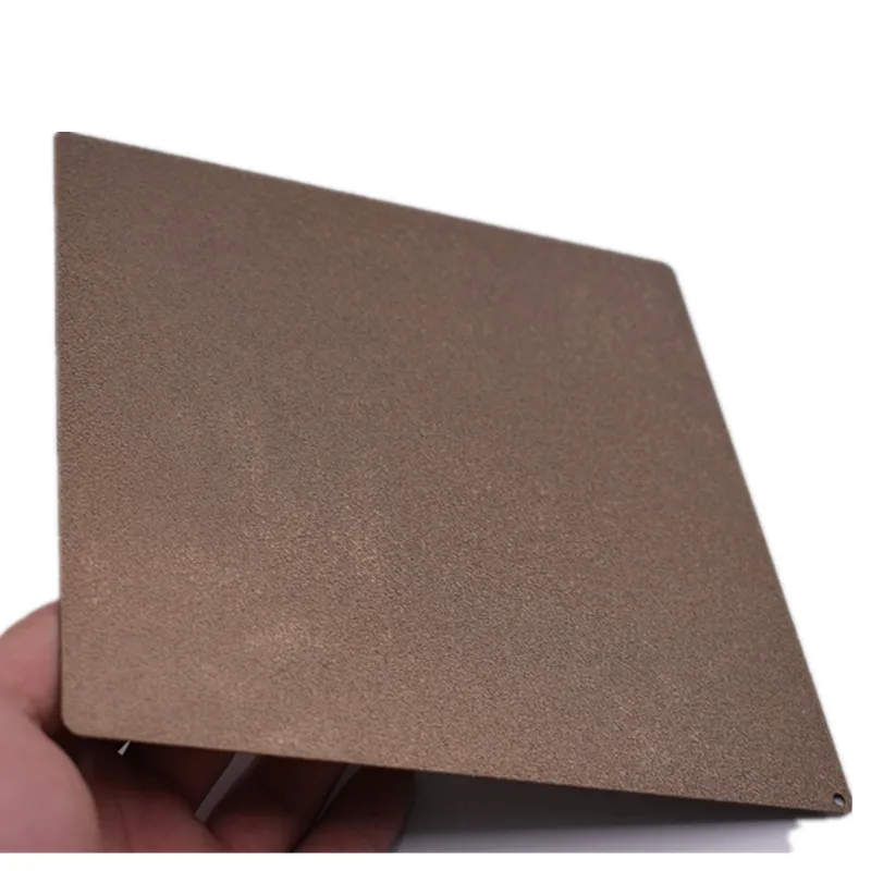 Funssor UP Taier Cetus 3D printer PEI spring steel 185mm 1000 PEI Double-sided PEI power coated Frosted surface sheet
Funssor UP Taier Cetus 3D printer PEI spring steel 185mm 1000 PEI Double-sided PEI power coated Frosted surface sheet