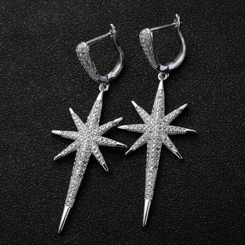 GODKI Luxury Star Lights Full Micro Cubic Zirconia Pave Women Bridal Engagement Huggie Earring Jewelry Addiction
GODKI Luxury Star Lights Full Micro Cubic Zirconia Pave Women Bridal Engagement Huggie Earring Jewelry Addiction