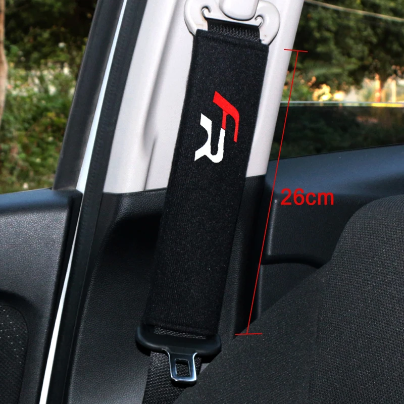 26cm 2pcs Automobiles Seat Belt Pad Protection seat cover for Seat FR+ Leon Ibiza cupra Altea Belt Racing emblem
26cm 2pcs Automobiles Seat Belt Pad Protection seat cover for Seat FR+ Leon Ibiza cupra Altea Belt Racing emblem