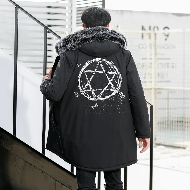 2019 New Harajuku Autumn Winter Jacket Men Thick Warm Long Jackets Parkas Hombre Mens Hooded Jacket Long Trench Coat
2019 New Harajuku Autumn Winter Jacket Men Thick Warm Long Jackets Parkas Hombre Mens Hooded Jacket Long Trench Coat