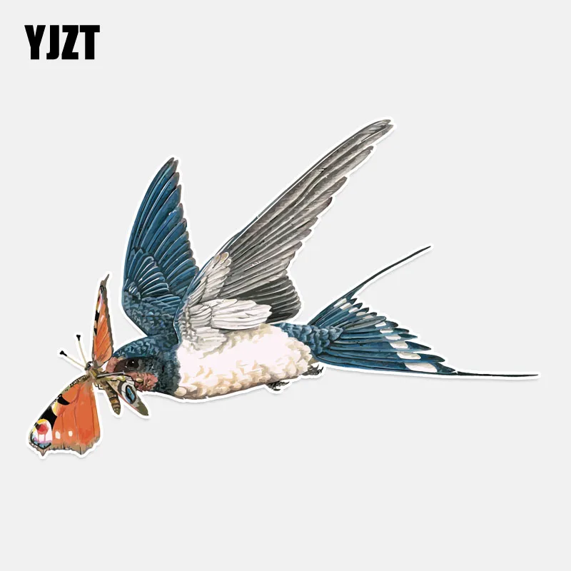 YJZT 14.4*9.6CM Lovely Colored Swallow Flight Decor Car Sticker PVC Personalized High Quality 11A0321
YJZT 14.4*9.6CM Lovely Colored Swallow Flight Decor Car Sticker PVC Personalized High Quality 11A0321