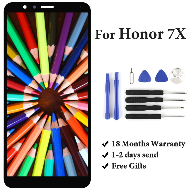 For Honor 7X BND-TL10 BND-AL10 BND-L21 BND-L22 lcd display for mobile phone lcd screen assembly replacement good quality
For Honor 7X BND-TL10 BND-AL10 BND-L21 BND-L22 lcd display for mobile phone lcd screen assembly replacement good quality