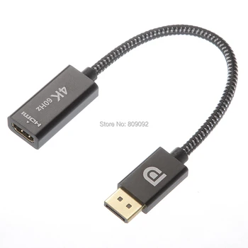 4K HD Display Port DP Male to HDMI Female high performance Converter Adapter Cable Cord For Computer Monitor Projector PC
4K HD Display Port DP Male to HDMI Female high performance Converter Adapter Cable Cord For Computer Monitor Projector PC