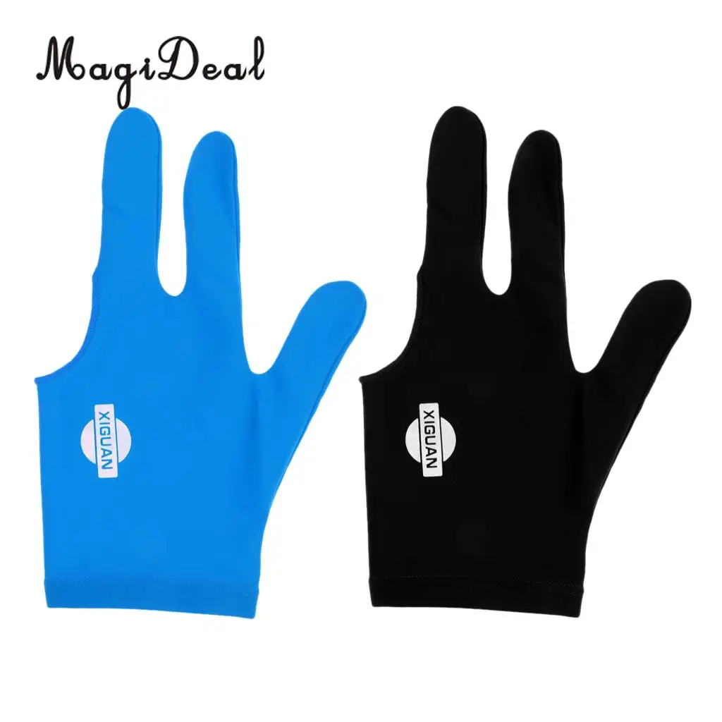 MagiDeal 2x Snooker Billiard Pool Cue Glove Left Hand 3 Finger Accessory Blue & Black
MagiDeal 2x Snooker Billiard Pool Cue Glove Left Hand 3 Finger Accessory Blue & Black