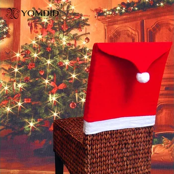 Creative Santa Claus Hats Chair Covers Christmas Decoration Kitchen Dinner Table Party Chiristmas Decor
Creative Santa Claus Hats Chair Covers Christmas Decoration Kitchen Dinner Table Party Chiristmas Decor