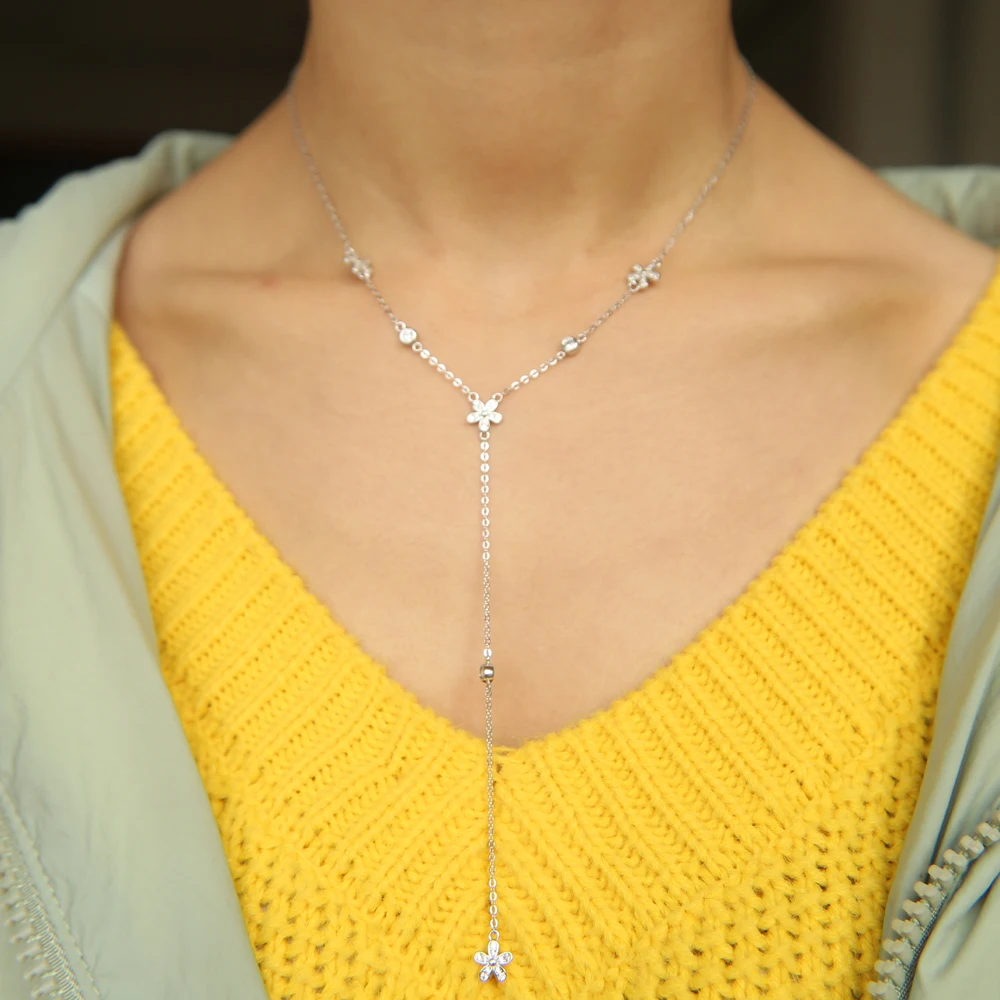 100% 925 fine silver Delicate Y boho beatiful flower necklace Dainty Choker much layer necklace 2018 trendy for women girl
100% 925 fine silver Delicate Y boho beatiful flower necklace Dainty Choker much layer necklace 2018 trendy for women girl