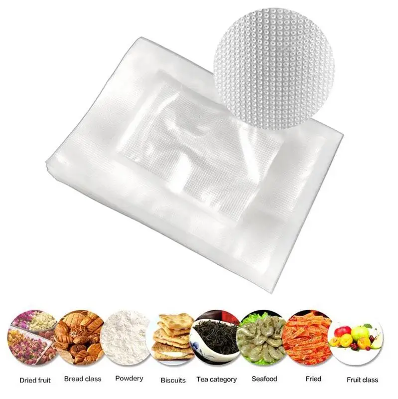 100pcs Sealed Vaccum Bag 6*8 7*10 Kitchen Appliances Vacuum Sealer Pet Composite Environment Protection Packing Machine Food Bag
100pcs Sealed Vaccum Bag 6*8 7*10 Kitchen Appliances Vacuum Sealer Pet Composite Environment Protection Packing Machine Food Bag