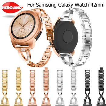 Replacement watchband For Samsung Galaxy Watch 42mm 20MM stainless steel smart wristbands For Samsung Galaxy Watch Crystal new
Replacement watchband For Samsung Galaxy Watch 42mm 20MM stainless steel smart wristbands For Samsung Galaxy Watch Crystal new