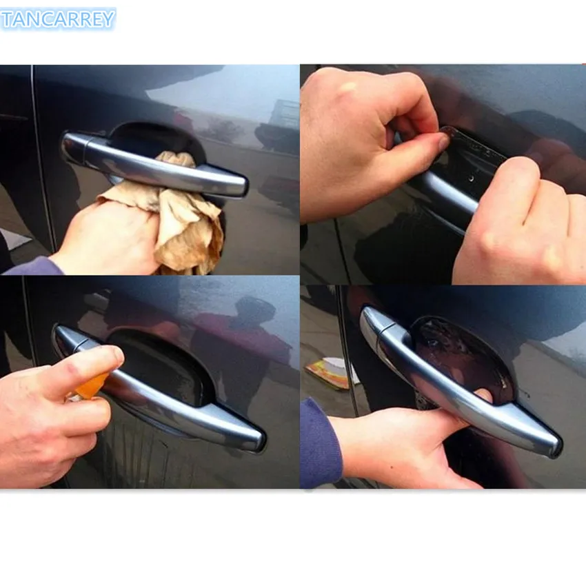 4Pcs/LOT Car Handle Protection Film Car sticker for kia sportage 3 nissan x-trail t31 bmw x5 e53 ix35 kia rio 4 cruze touareg
4Pcs/LOT Car Handle Protection Film Car sticker for kia sportage 3 nissan x-trail t31 bmw x5 e53 ix35 kia rio 4 cruze touareg