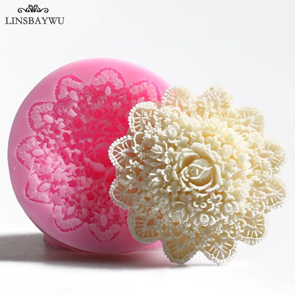 3D Rose Flower Handmade Silicone Soap Mold Fondant DIY Cake Chocolate Candle Moulds Cake Decorating Kitchen Accessories Tools
3D Rose Flower Handmade Silicone Soap Mold Fondant DIY Cake Chocolate Candle Moulds Cake Decorating Kitchen Accessories Tools