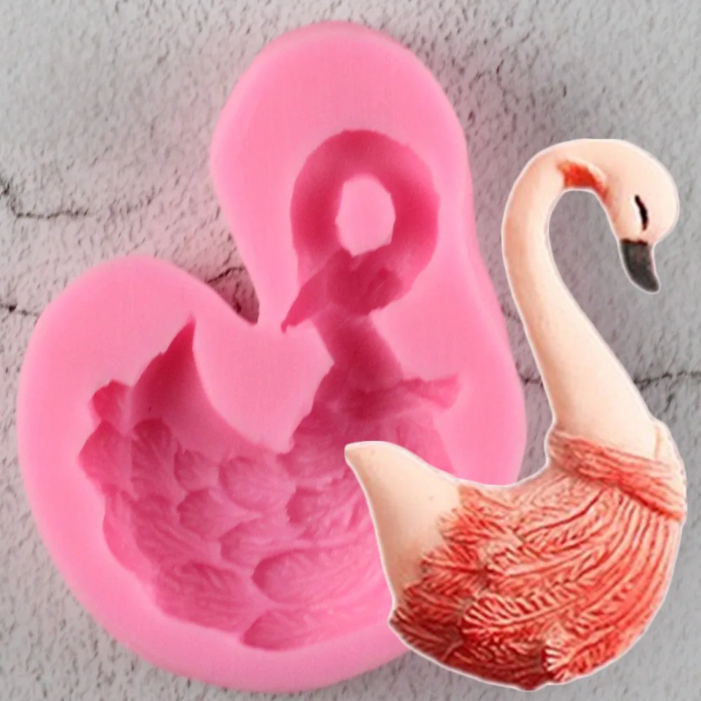 Cute Swan Form Silicone Fondant Soap 3D Cake Mold Cupcake Jelly Candy Chocolate Decoration Baking Tool
Cute Swan Form Silicone Fondant Soap 3D Cake Mold Cupcake Jelly Candy Chocolate Decoration Baking Tool