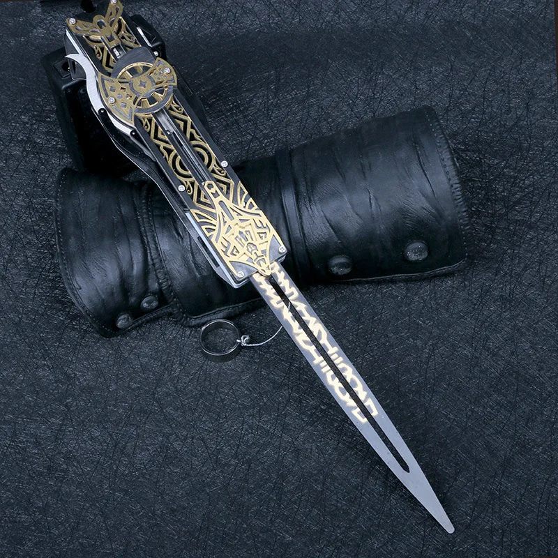 Metal blade Hidden Blade Sleeve sword Action Figure Hidden Blade Edward Weapons Sleeves swords Can the ejection kid toy
Metal blade Hidden Blade Sleeve sword Action Figure Hidden Blade Edward Weapons Sleeves swords Can the ejection kid toy