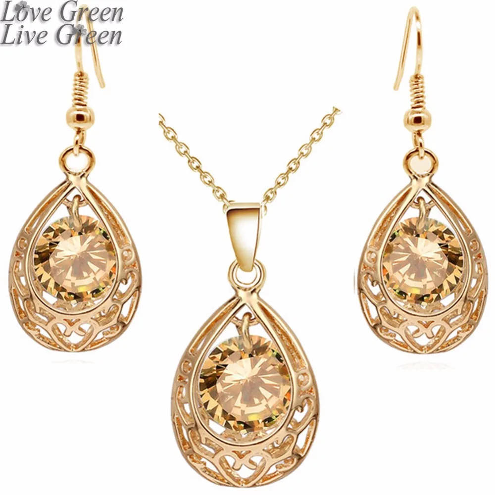 Vintage queen Bride gold color Zircon Rhinestones water drop Pendant Necklace Earrings indian jewelry sets for women 80025
Vintage queen Bride gold color Zircon Rhinestones water drop Pendant Necklace Earrings indian jewelry sets for women 80025