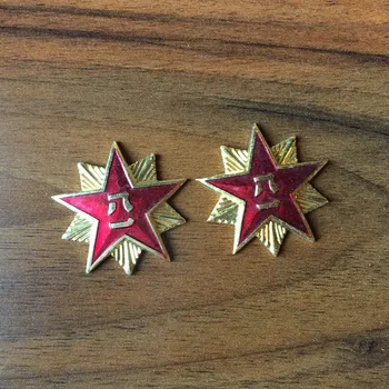 WWII WW2 Chinese Army Star Badge China Military Souvenirs Cheap Wholesale Golden Five Stars
WWII WW2 Chinese Army Star Badge China Military Souvenirs Cheap Wholesale Golden Five Stars