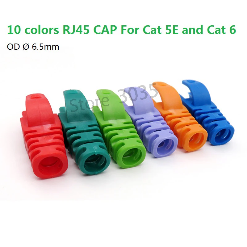 10pcs RJ45 Cap Connector grasp CAT5E CAT6 RJ45 Plug Cap Ethernet Network Cable Strain Relief Boot RJ45 Plugs Protect Boot Caps
10pcs RJ45 Cap Connector grasp CAT5E CAT6 RJ45 Plug Cap Ethernet Network Cable Strain Relief Boot RJ45 Plugs Protect Boot Caps