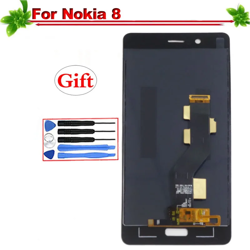 5.3" for Nokia 8 LCD Display Touch Screen Digitizer Full Assembly Replacement for Nokia 8 TA-1004 TA-1052 Display With Tools
5.3" for Nokia 8 LCD Display Touch Screen Digitizer Full Assembly Replacement for Nokia 8 TA-1004 TA-1052 Display With Tools