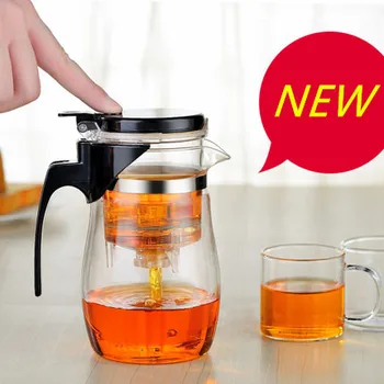 Heat Resistant Glass Tea Pot With Handgrip Tea Cups Modern Fashion Transparent Glass Teapot Tea Kettle Thickening Free Shipping
Heat Resistant Glass Tea Pot With Handgrip Tea Cups Modern Fashion Transparent Glass Teapot Tea Kettle Thickening Free Shipping